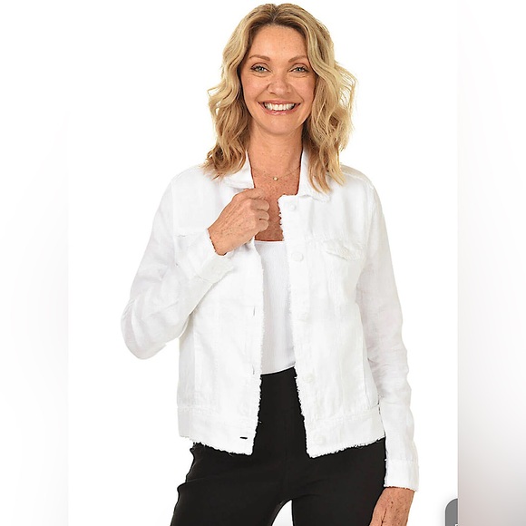 Nicole Miller 100% Linen Jacket - Picture 4 of 16